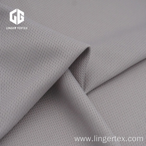 100%Polyester Bird Eye Mesh Fabric For Ball Uniform